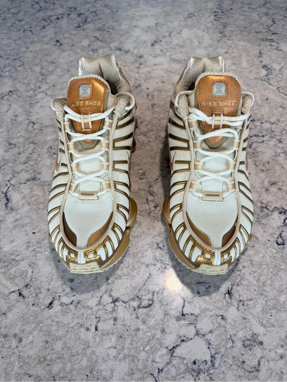 NEW - Nike Women's Size 8 Shox TL (IM7189 113) Copper Running Sneaker Sports